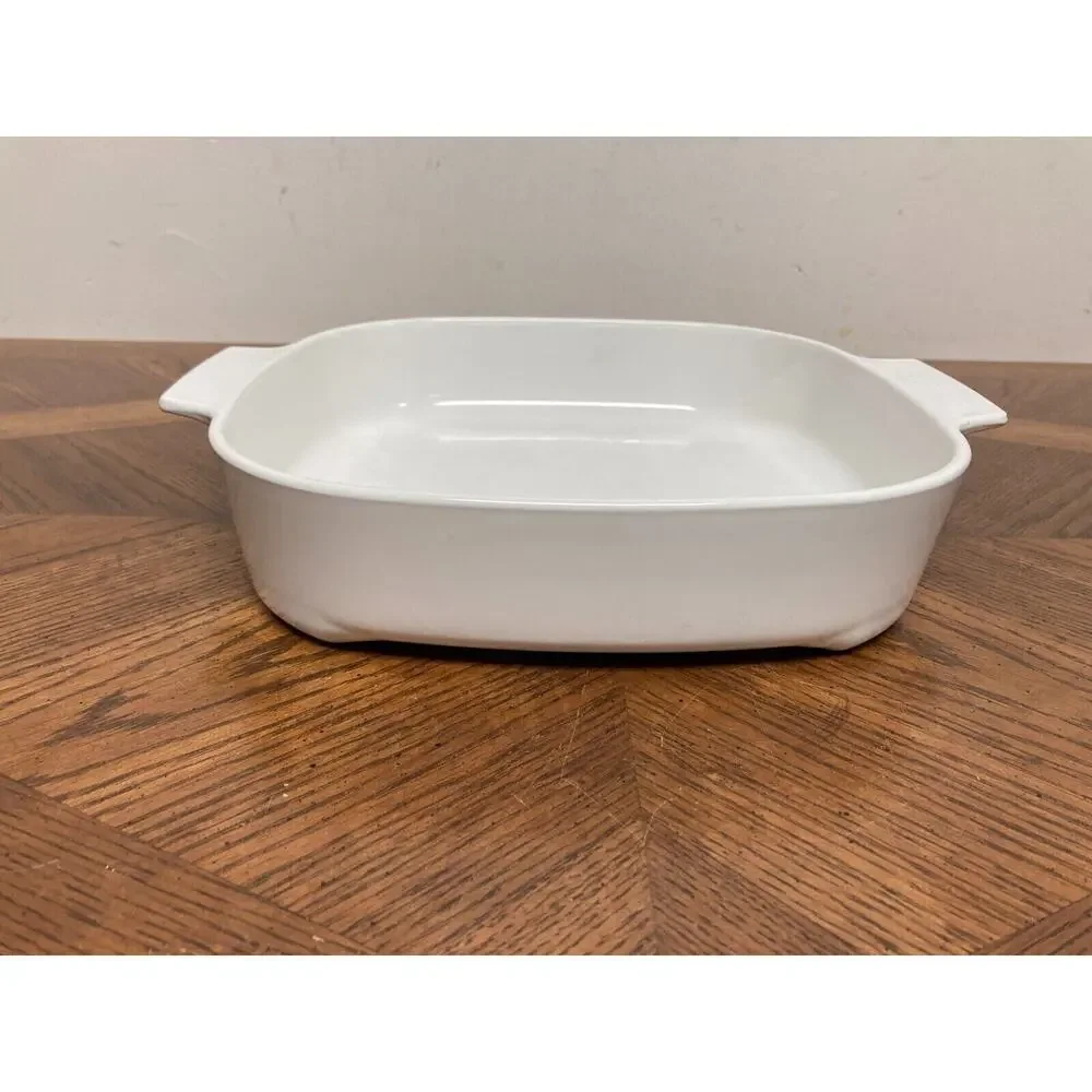 Vintage Corning Ware MW-A-10 Microwave Browning Casserole Dish Made In USA